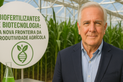 Aldo Vendramin evidencia como biofertilizantes e biotecnologia impulsionam a produtividade no campo.