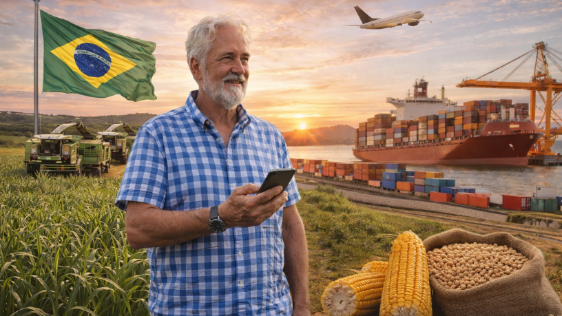 Entre consumo doméstico e exportações, Aldo Vendramin explica como o agro brasileiro se posiciona com inteligência em dois mercados que se complementam.